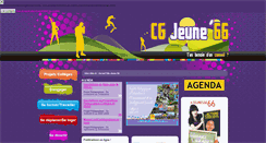 Desktop Screenshot of jeune66.fr